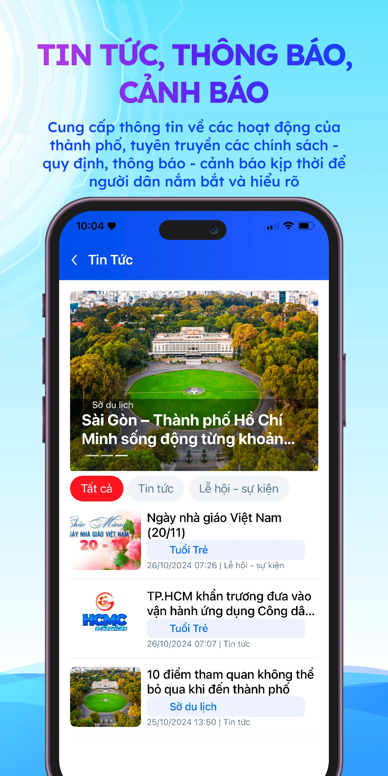 Công dân số TPHCM screenshot