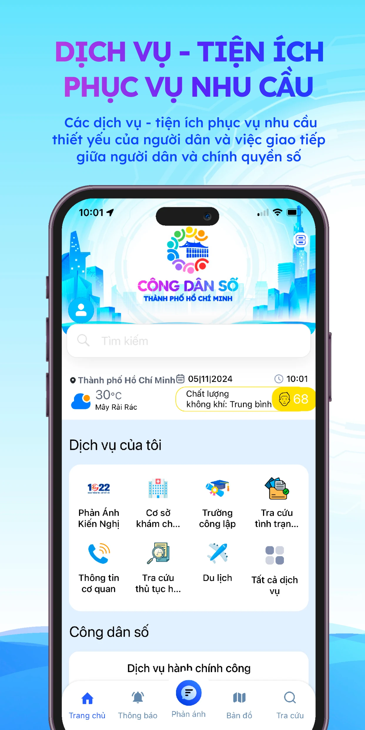 Công dân số TPHCM screenshot